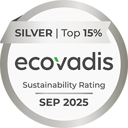 Medaglia d'argento Ecovadis 2025